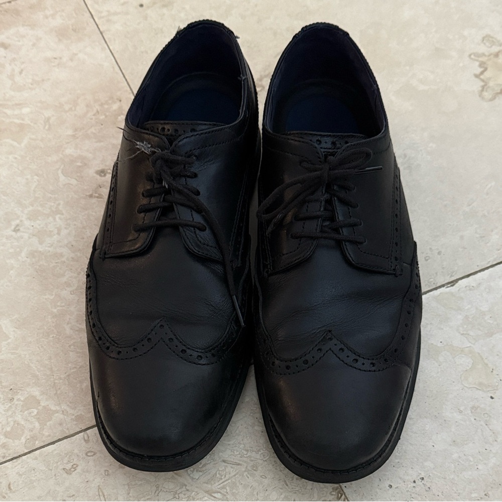 Classic Black Men's Dress Shoes